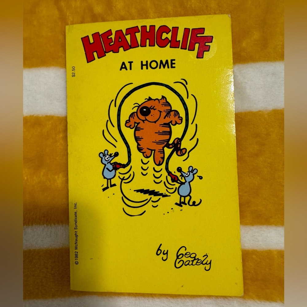 Vintage Heathcliff comic style book